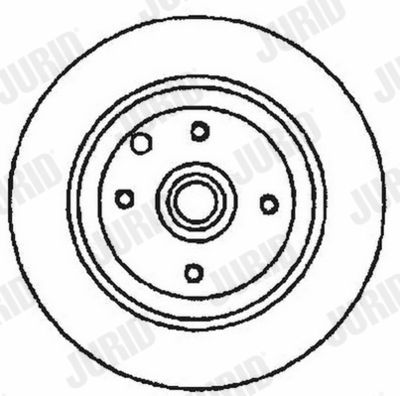 561530J JURID Тормозной диск