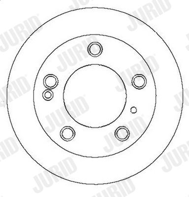 561556J JURID Тормозной диск