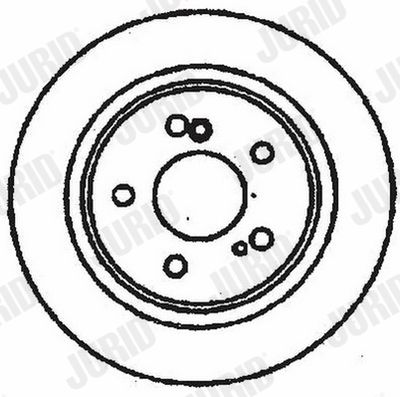 561575JC JURID Тормозной диск