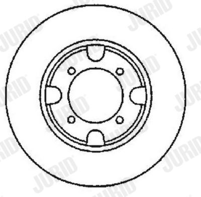 561579J JURID Тормозной диск