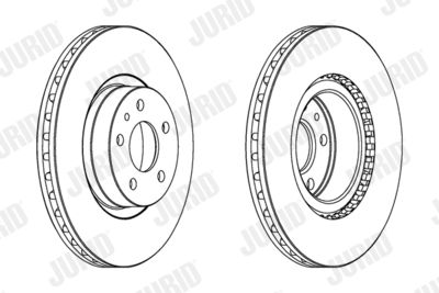561613J JURID Тормозной диск