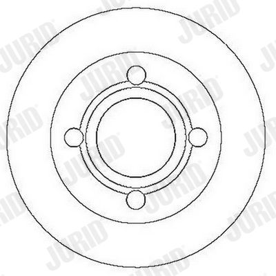 561626J JURID Тормозной диск