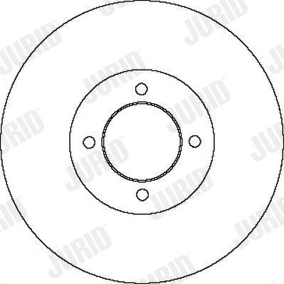 561638J JURID Тормозной диск