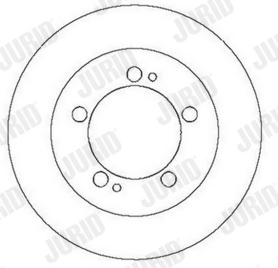 561659J JURID Тормозной диск