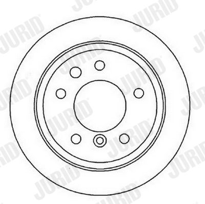 561668J JURID Тормозной диск