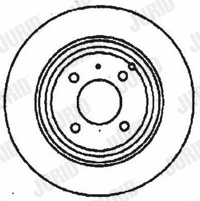 561681J JURID Тормозной диск