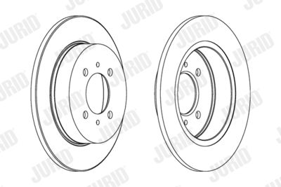 561726J JURID Тормозной диск