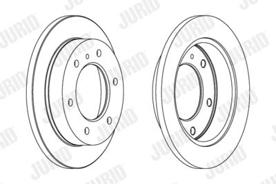 561748J JURID Тормозной диск