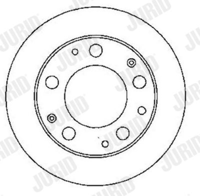 561753J JURID Тормозной диск