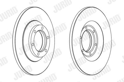 561758J JURID Тормозной диск
