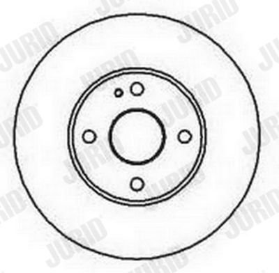 561795J JURID Тормозной диск