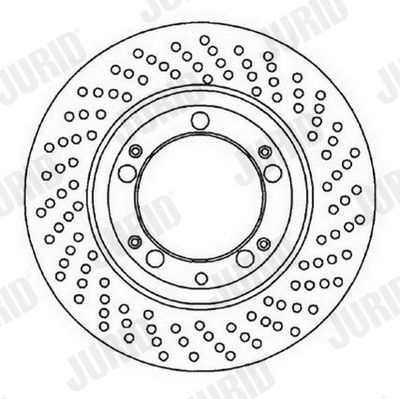 561803J JURID Тормозной диск
