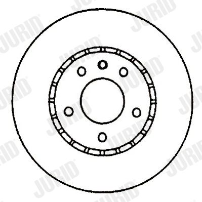 561821J JURID Тормозной диск