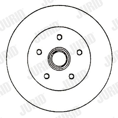 561829J JURID Тормозной диск