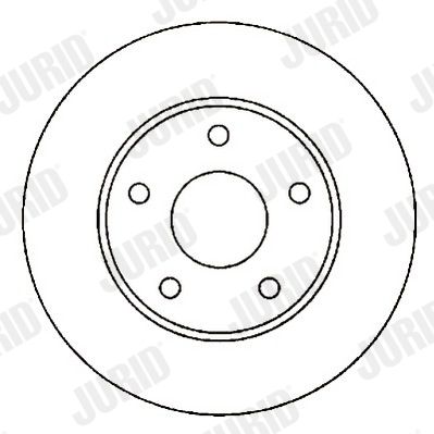 561862J JURID Тормозной диск