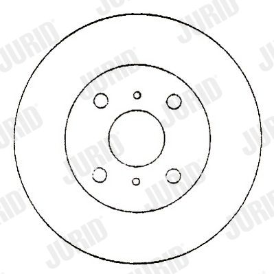 561864J JURID Тормозной диск