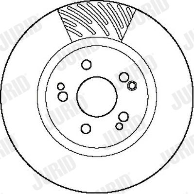 561878J JURID Тормозной диск