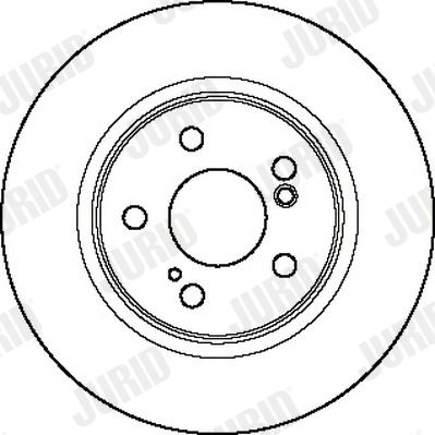 561879J JURID Тормозной диск