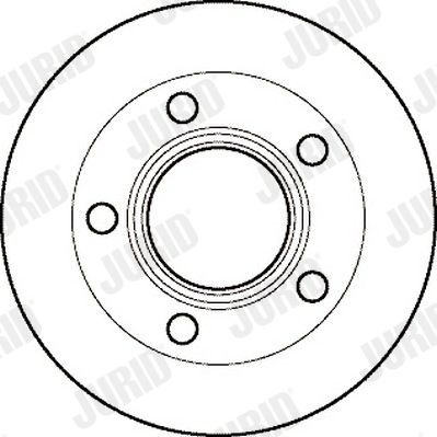 561883J JURID Тормозной диск