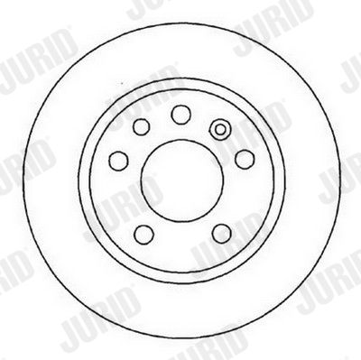 561962J JURID Тормозной диск