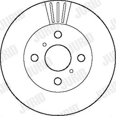 561974J JURID Тормозной диск