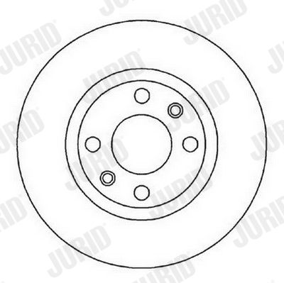 562019J JURID Тормозной диск