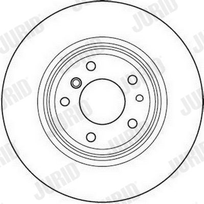 562092JC JURID Тормозной диск
