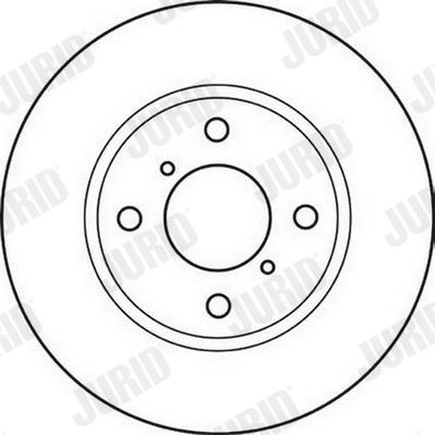 562124J JURID Тормозной диск