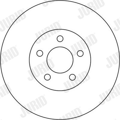 562136J JURID Тормозной диск
