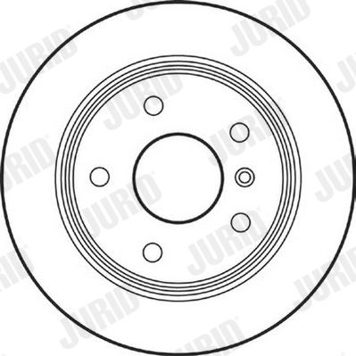 562149J JURID Тормозной диск