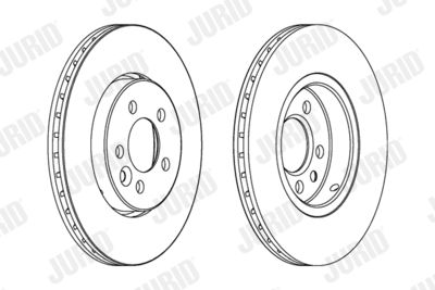 562165J JURID Тормозной диск