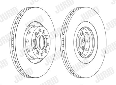562175JC1 JURID Тормозной диск