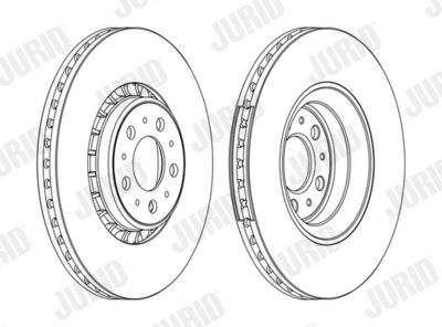562217JC1 JURID Тормозной диск