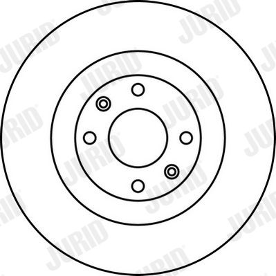 562221J JURID Тормозной диск