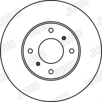 562232JC JURID Тормозной диск