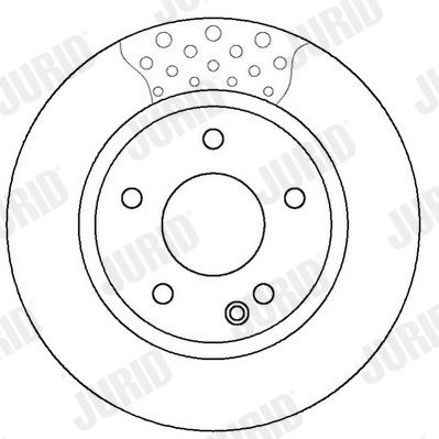 562249J JURID Тормозной диск