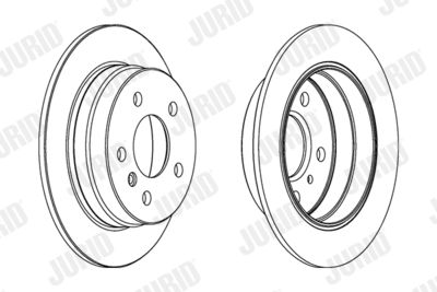 562274J JURID Тормозной диск