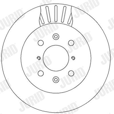 562308J JURID Тормозной диск