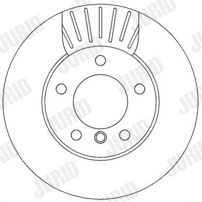 562313J JURID Тормозной диск