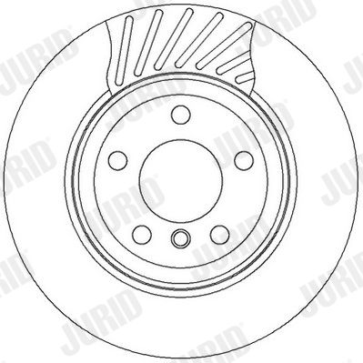 562327J JURID Тормозной диск