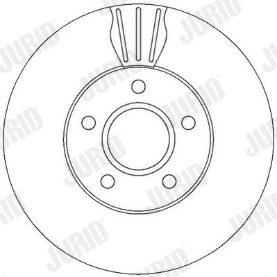 562364J JURID Тормозной диск
