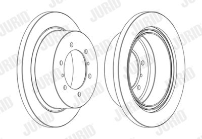 562380JC1 JURID Тормозной диск