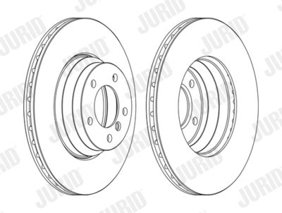 562395JC1 JURID Тормозной диск