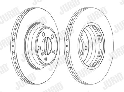 562401JC1 JURID Тормозной диск