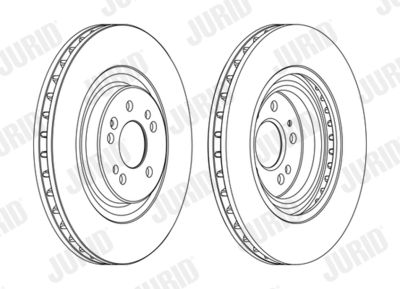 562402JC1 JURID Тормозной диск