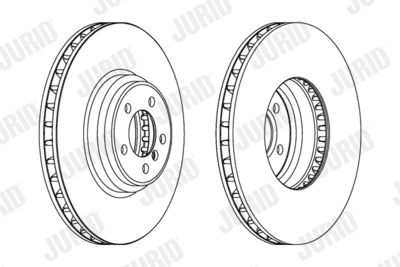 562406J JURID Тормозной диск