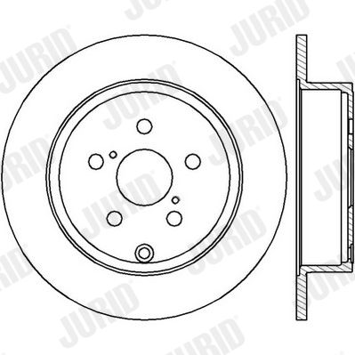562418J JURID Тормозной диск