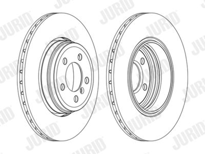 562437JC JURID Тормозной диск