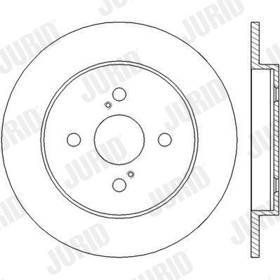 562451J JURID Тормозной диск