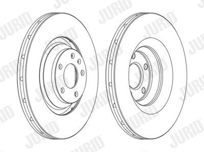562506JC1 JURID Тормозной диск